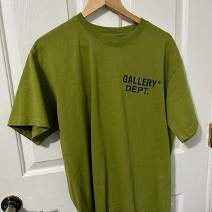 Gallery Dept Army Green Logo Tee